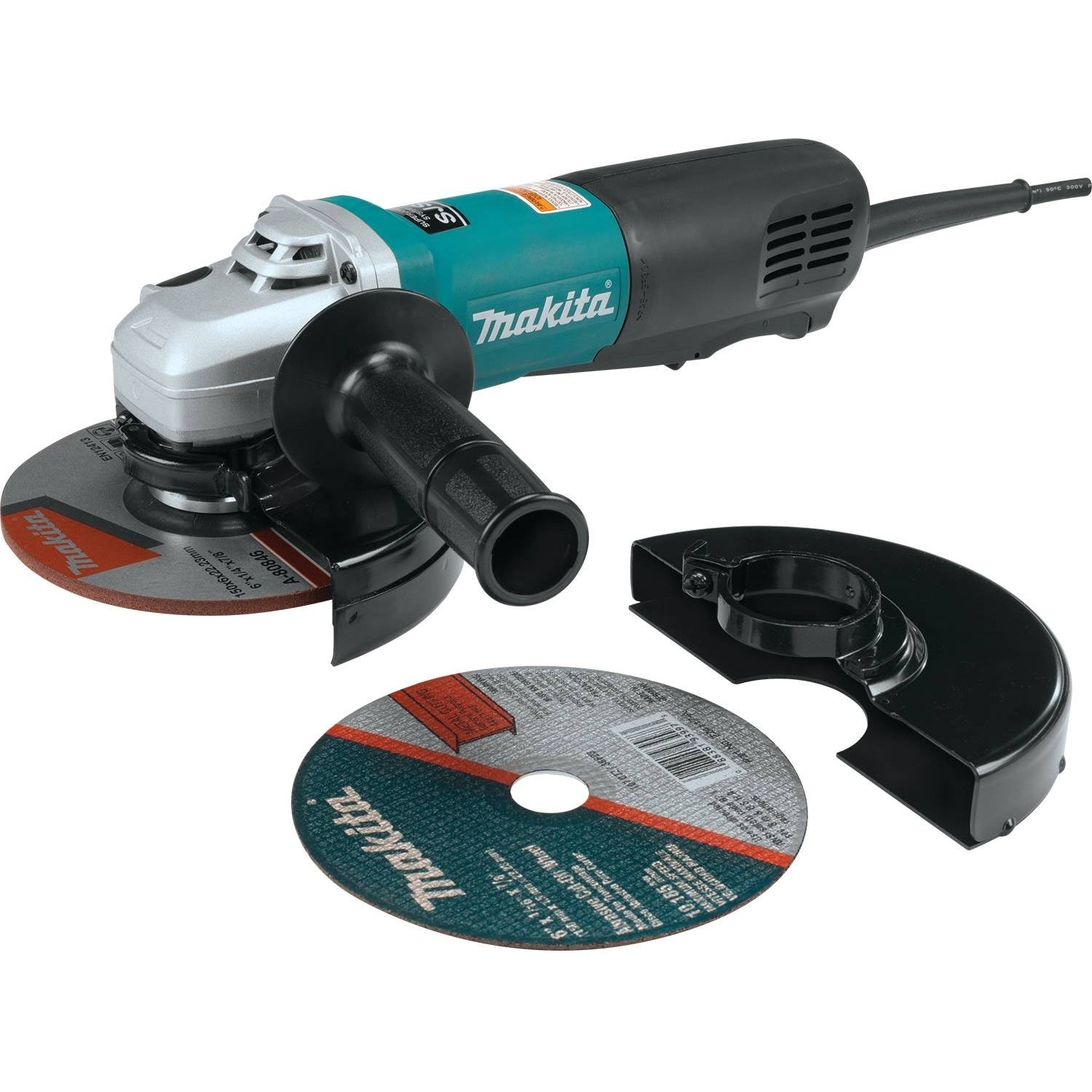 Makita 9566PCX1 6 in. SJS High-Power Paddle Switch Cut-Off/Angle Grinder