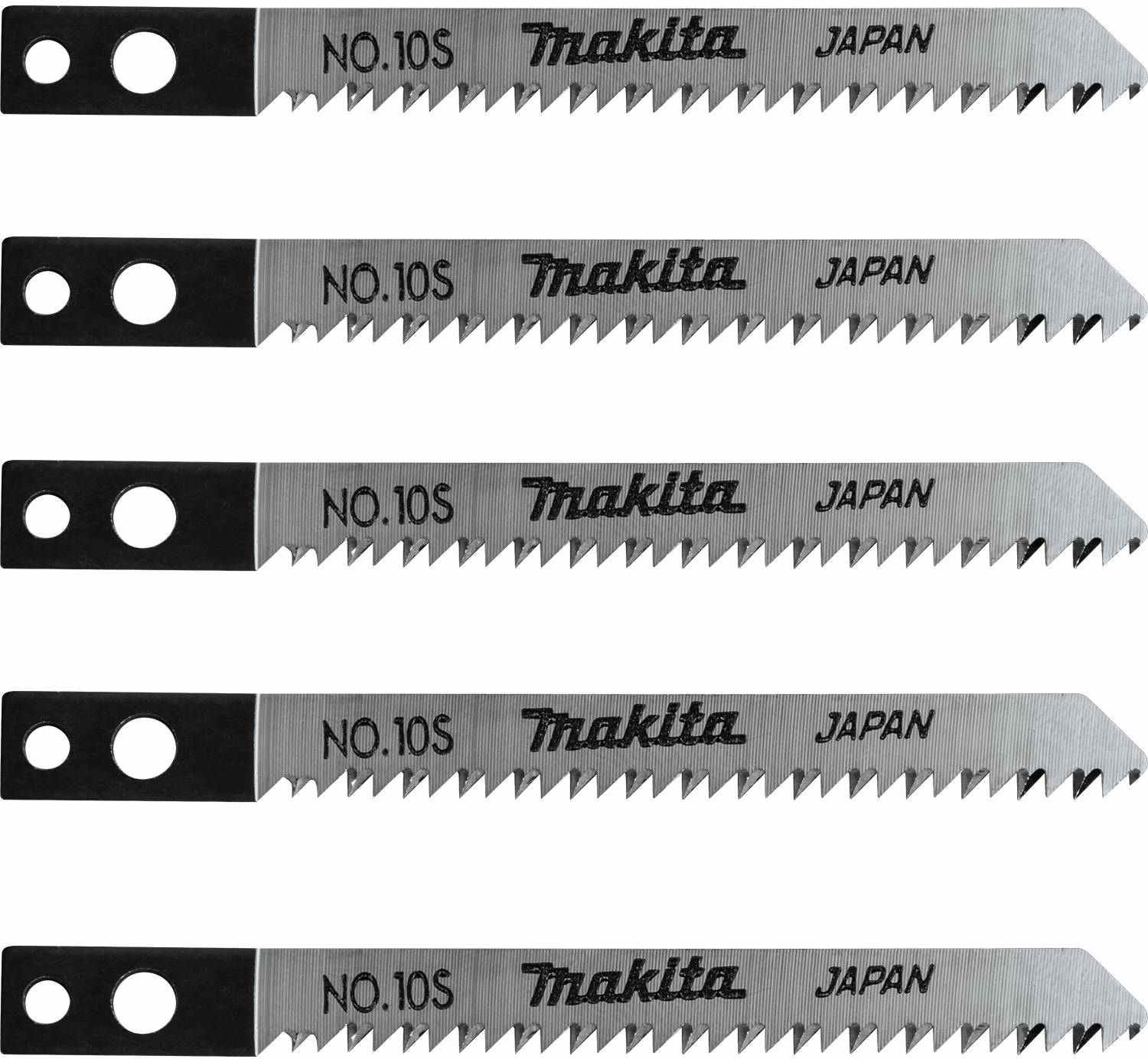 A-85824 Jig Saw Blade, Makita Shank, 3-1/8" x 12T, 5/pk