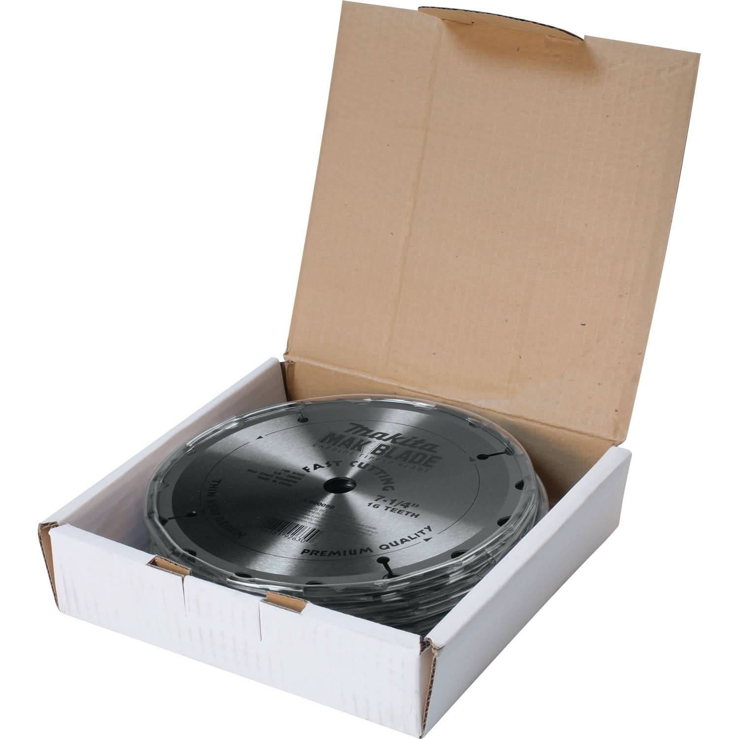 Makita A-90009-B-10 7-1/4" 16T Carbide-Tipped Circular Saw Blade, 10/pk
