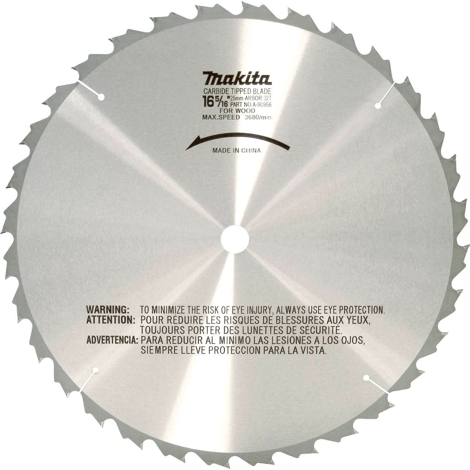 Makita A-90956 16-5/16" 32T Carbide-Tipped Circular Saw Blade
