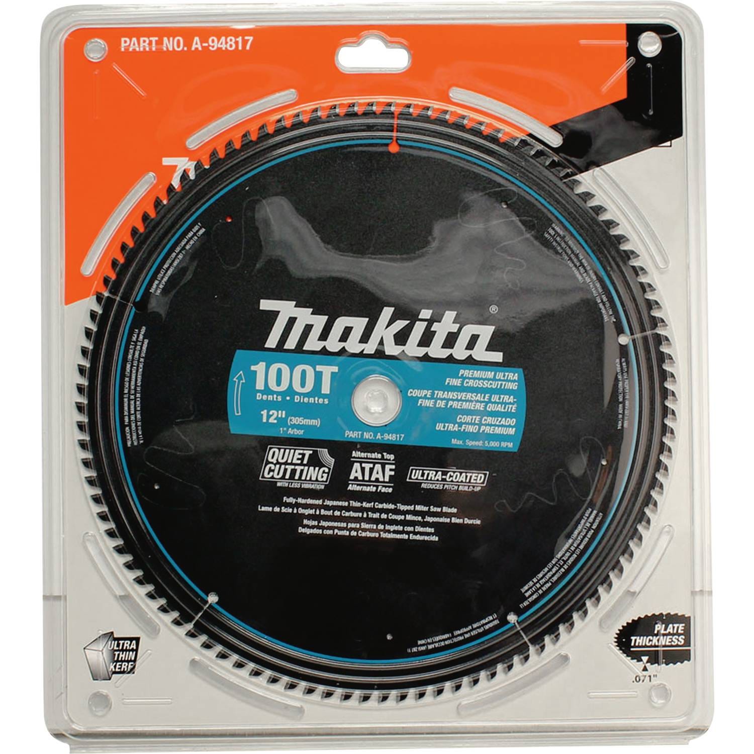 Makita A-94817 12" 100T Ultra-Coated Miter Saw Blade