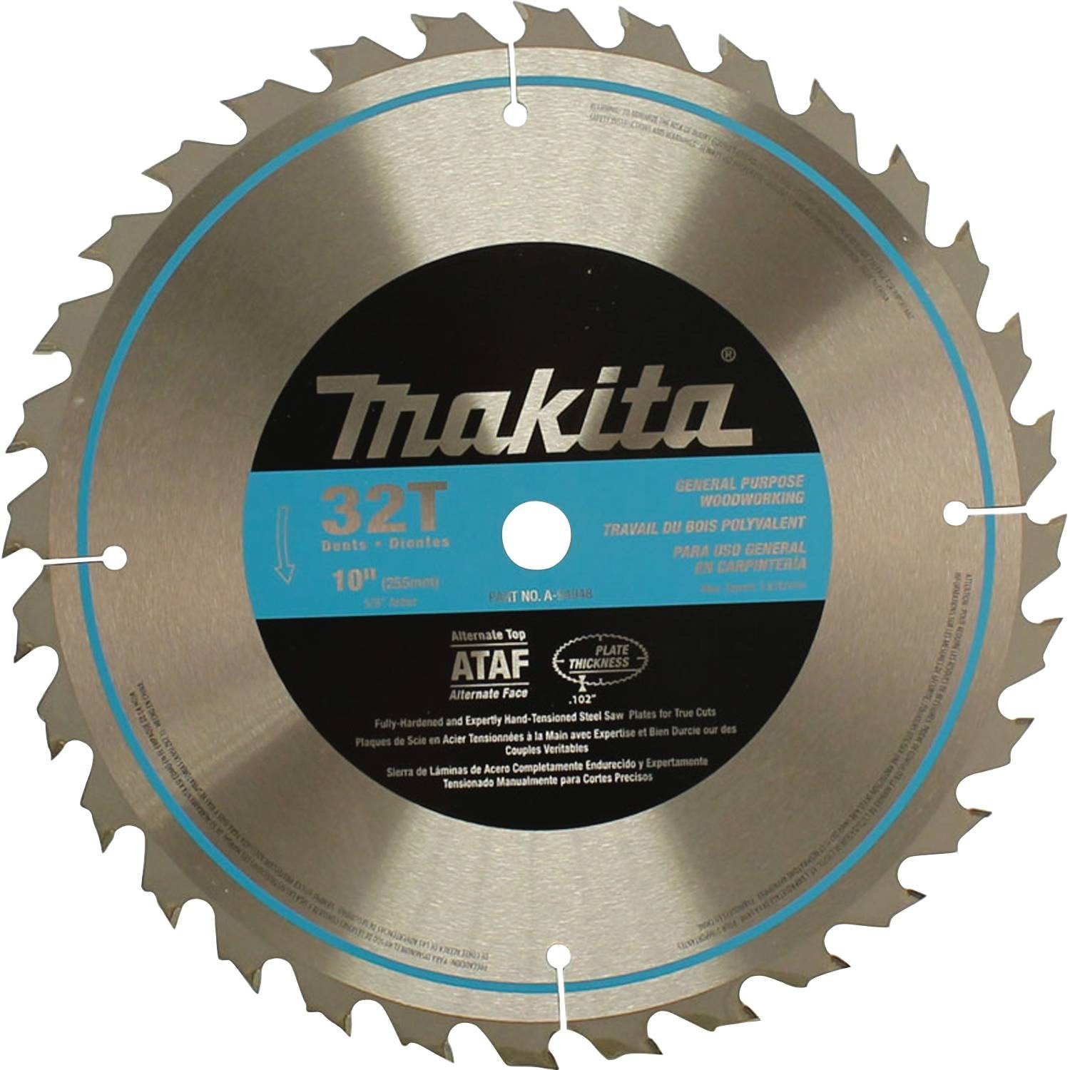 Makita A-94948 10" 32T Carbide-Tipped Table Saw Blade