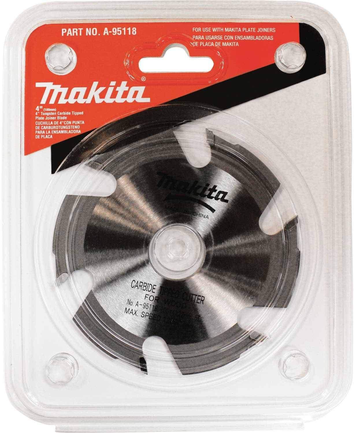 Makita A-95118 4" Carbide Tipped Blade for Plate Joiner