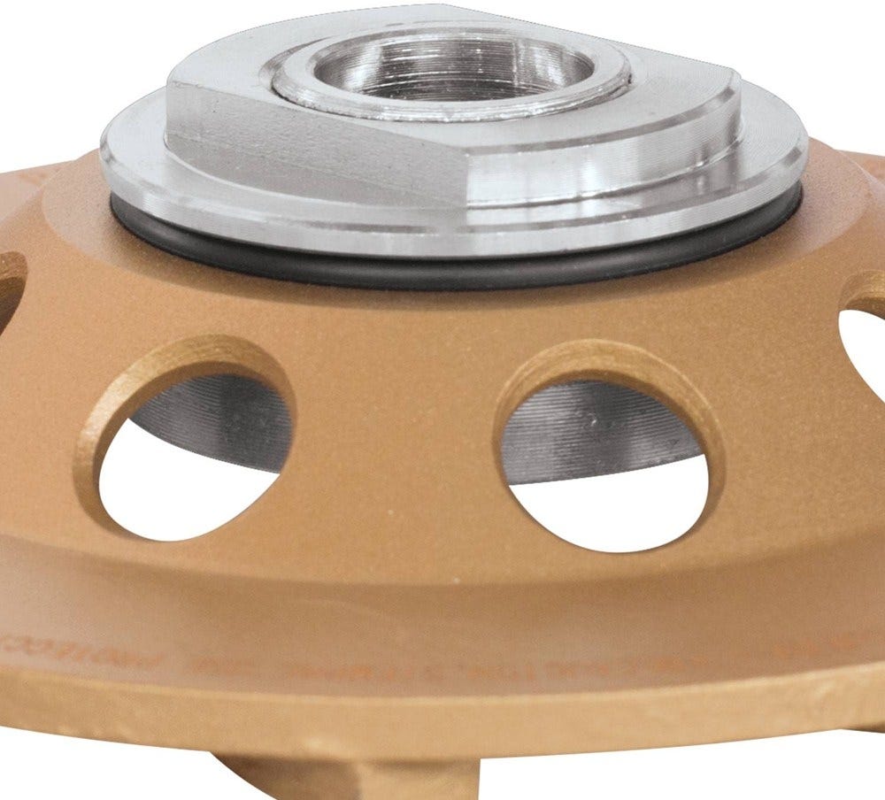 Makita A-96198 4-1/2" Low-Vibration Diamond Cup Wheel, Double Row