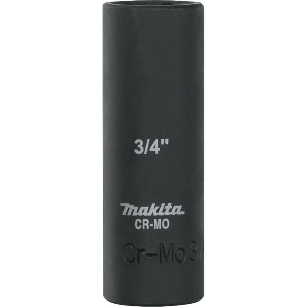 Makita A-96291 3/4" Deep Well SAE Impact Socket, 1/2" Drive