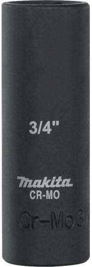 Makita A-96291 3/4" Deep Well SAE Impact Socket, 1/2" Drive