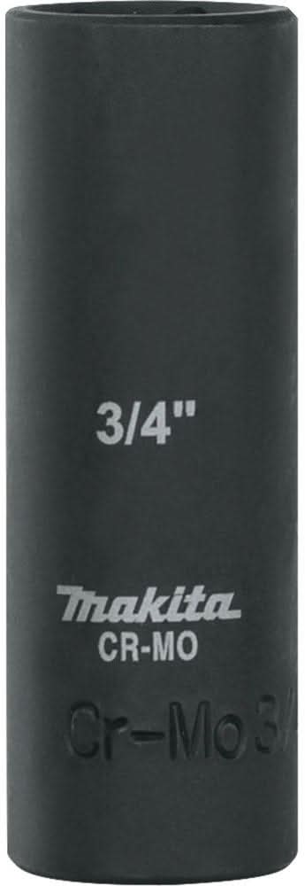 Makita A-96291 3/4" Deep Well SAE Impact Socket, 1/2" Drive