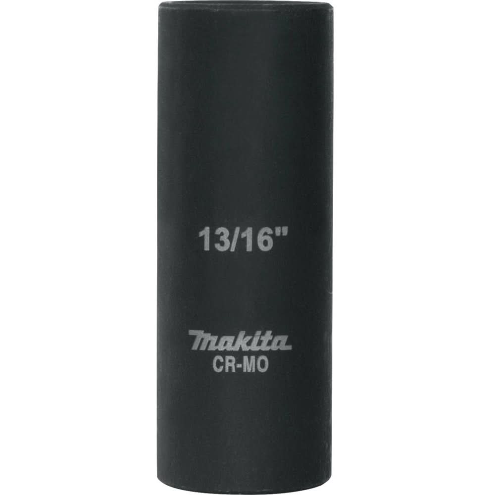 Makita A-96300 13/16" Deep Well SAE Impact Socket, 1/2" Drive
