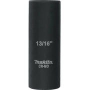 Makita A-96300 13/16" Deep Well SAE Impact Socket, 1/2" Drive