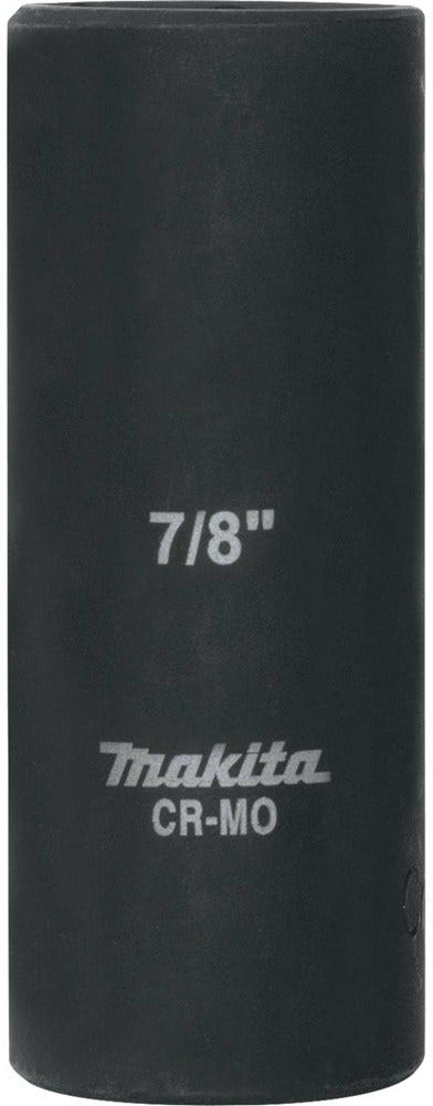 Makita A-96316 7/8" Deep Well SAE Impact Socket, 1/2" Drive
