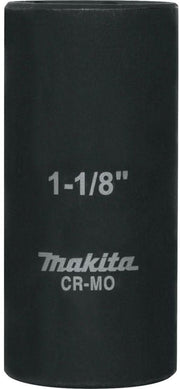 Makita A-96350 1-1/8" Deep Well SAE Impact Socket, 1/2" Drive