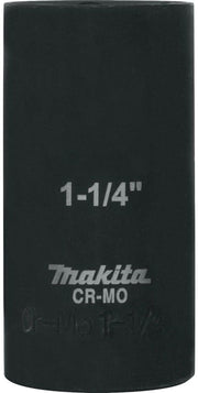 Makita A-96366 1-1/4" Deep Well SAE Impact Socket, 1/2" Drive