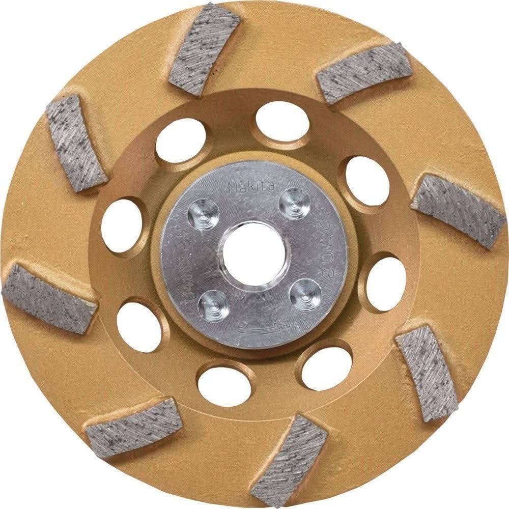 Makita A-96403 4-1/2" Low-Vibration Diamond Cup Wheel, 8 Segment Turbo