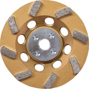 Makita A-96403 4-1/2" Low-Vibration Diamond Cup Wheel, 8 Segment Turbo
