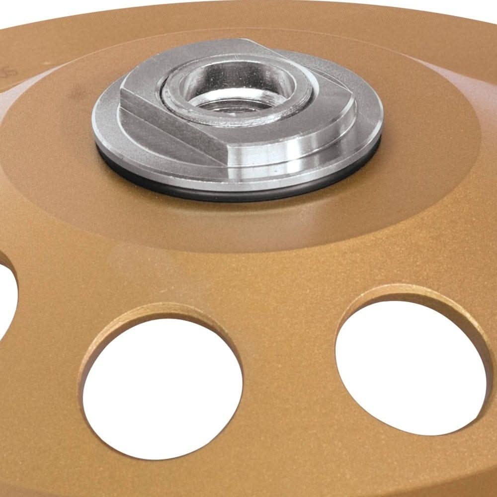 Makita A-96425 7" Low-Vibration Diamond Cup Wheel, 24 Segment Turbo