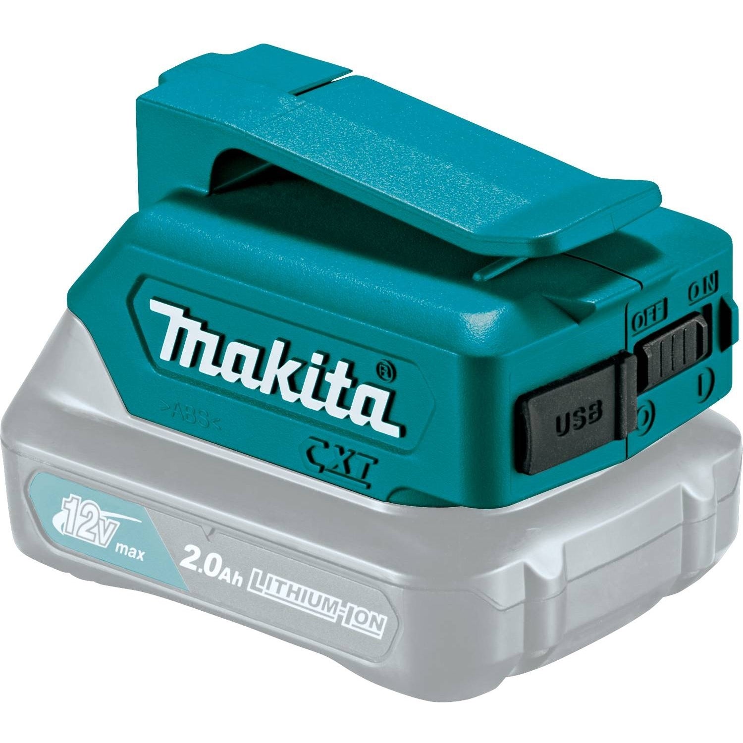 Makita ADP06 12V max CXT Lithium-Ion Cordless Power Source, Power Source Only