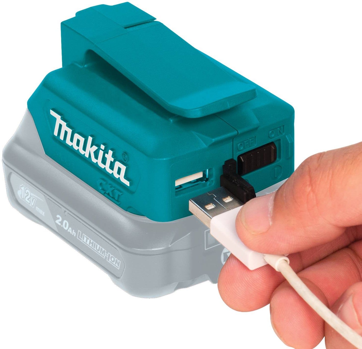 Makita ADP06 12V max CXT Lithium-Ion Cordless Power Source, Power Source Only