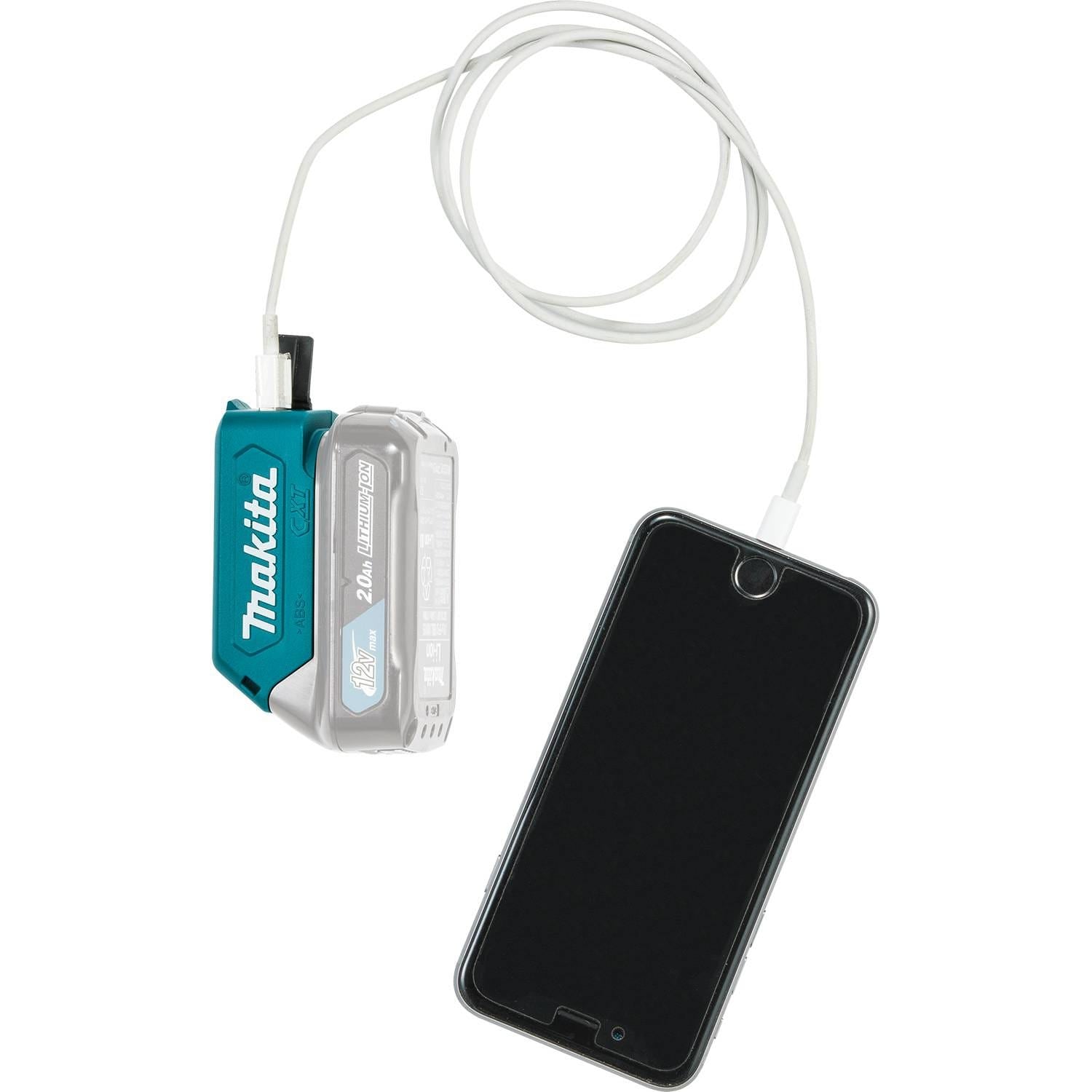 Makita ADP08 12V max CXT Lithium-Ion Compact Cordless Power Source, Power Source Only