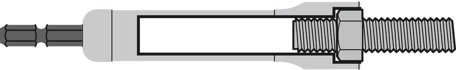 Makita B-43359 3/4" x 6" Hollow Socket