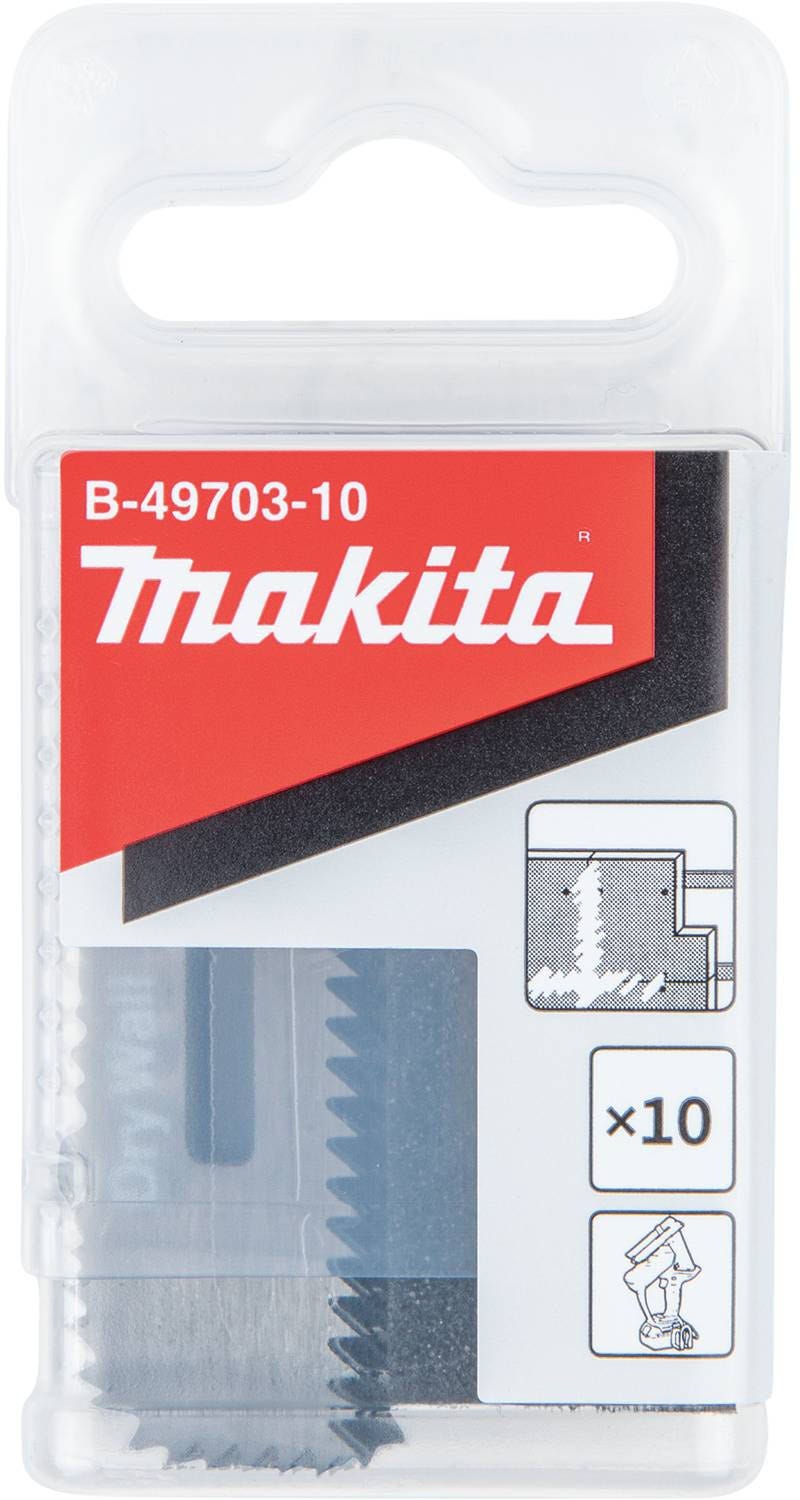 Makita B-49703-10 Cut-Out Saw Blade, Drywall, 10/pk