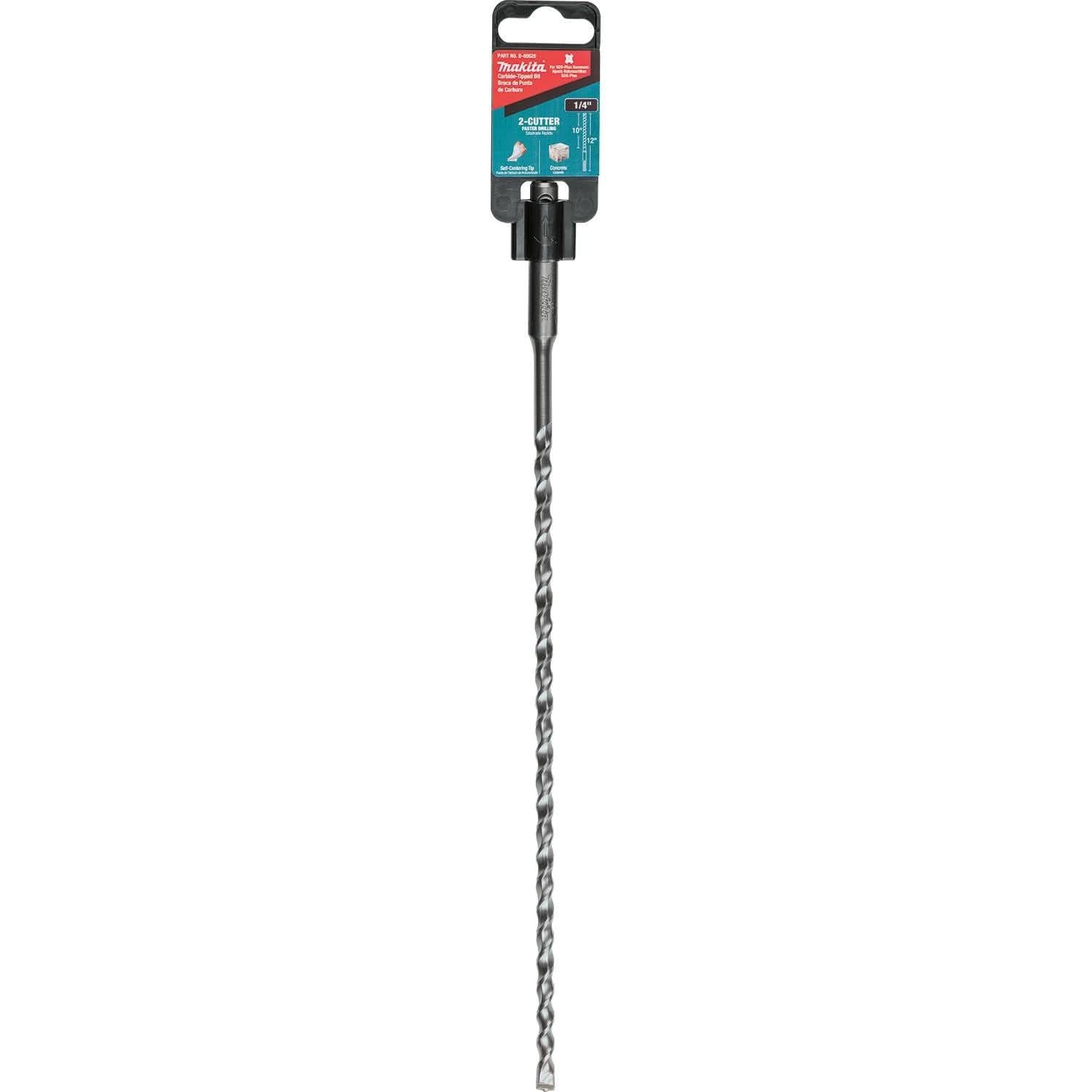 Makita B-60626 1/4" x 12" SDS-PLUS Bit, 2-Cutter