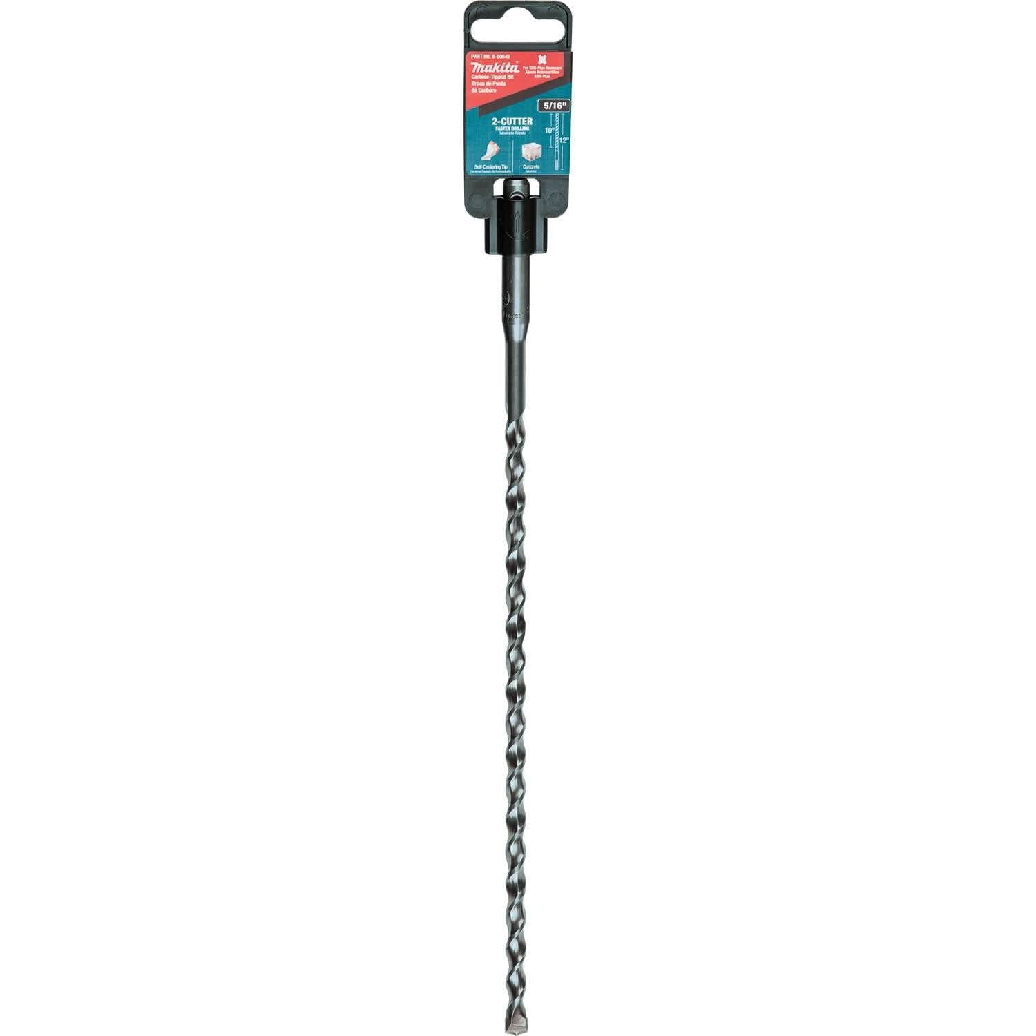 Makita B-60648 5/16" x 12" SDS-PLUS Bit, 2-Cutter