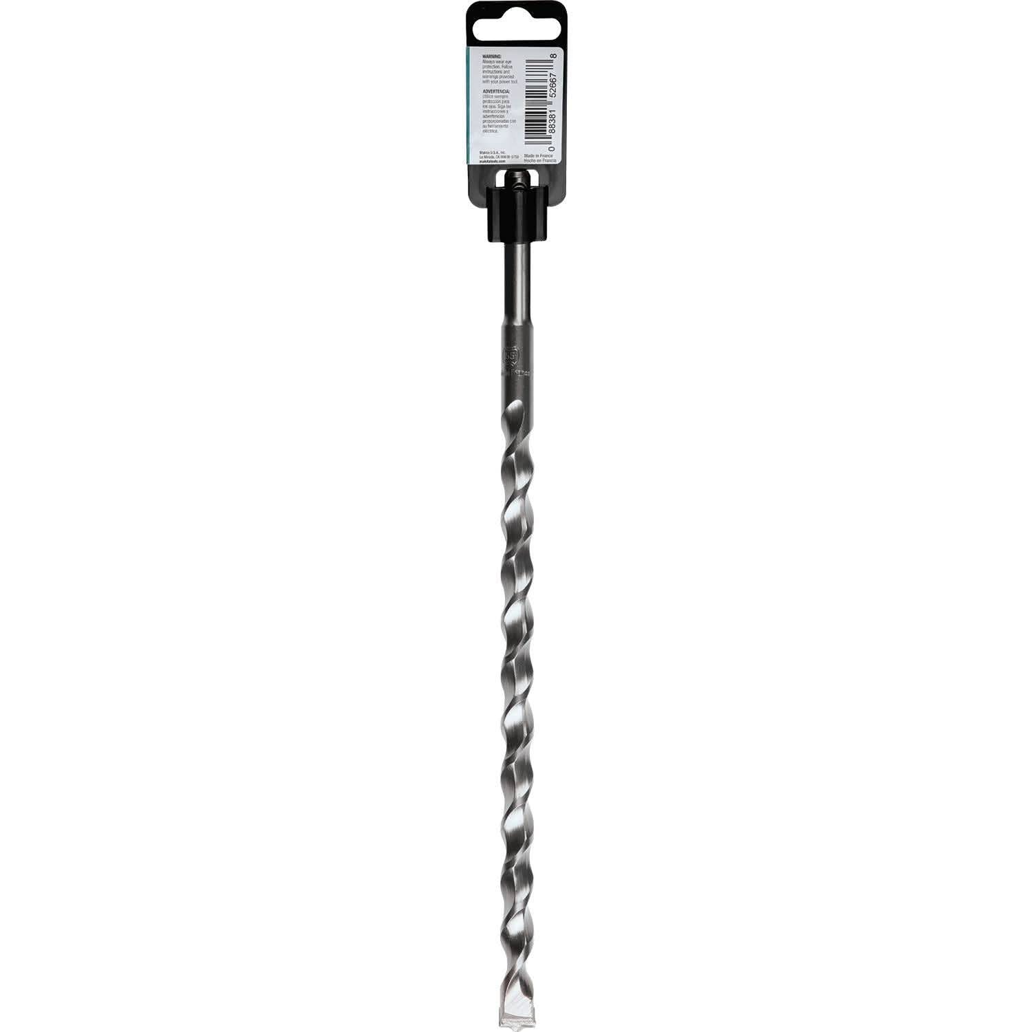 Makita B-60713 1/2" x 12" SDS-PLUS Bit, 2-Cutter