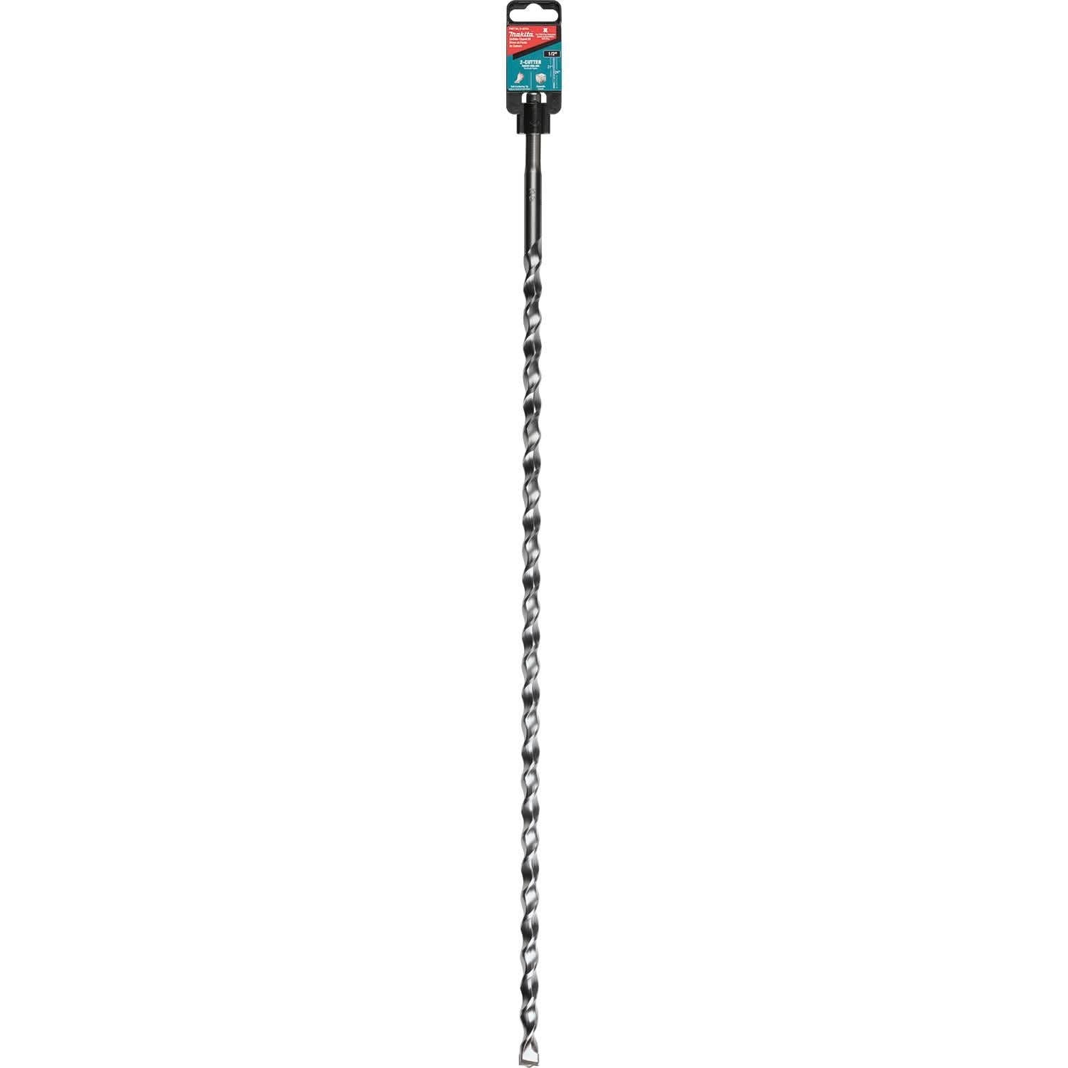Makita B-60729 1/2" x 24" SDS-PLUS Bit, 2-Cutter