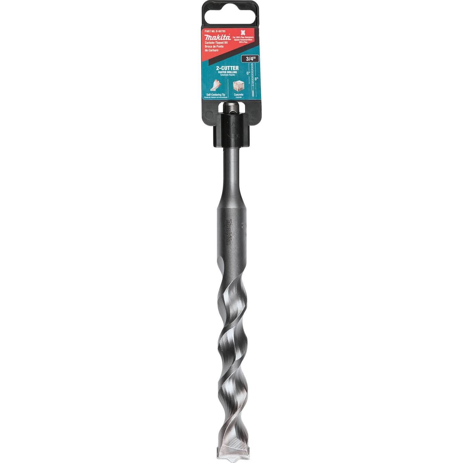 Makita B-60785 3/4" x 8" SDS-PLUS Bit, 2-Cutter