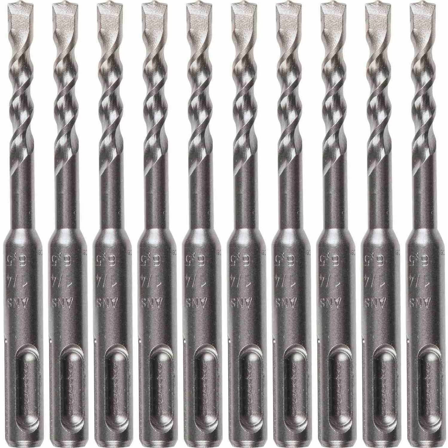 Makita B-60888 1/4" x 4" SDS-PLUS Bit, 2-Cutter, 10/pk
