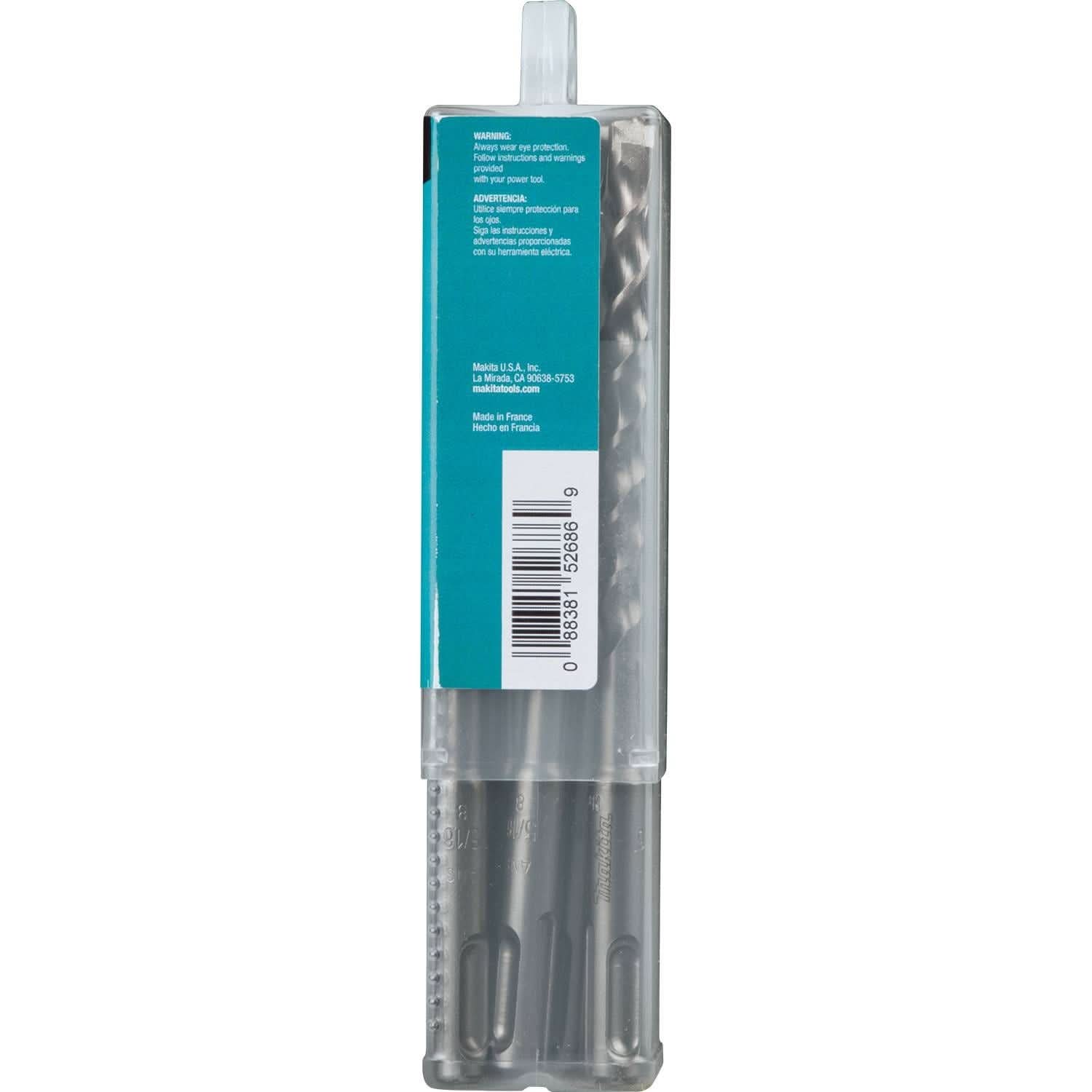 Makita B-60903 5/16" x 6" SDS-PLUS Bit, 2-Cutter, 10/pk