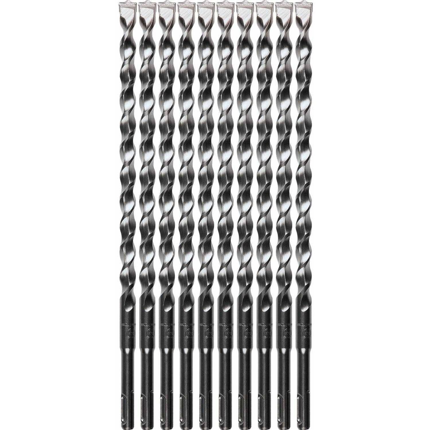 Makita B-60947 1/2" x 12" SDS-PLUS Bit, 2-Cutter, 10/pk