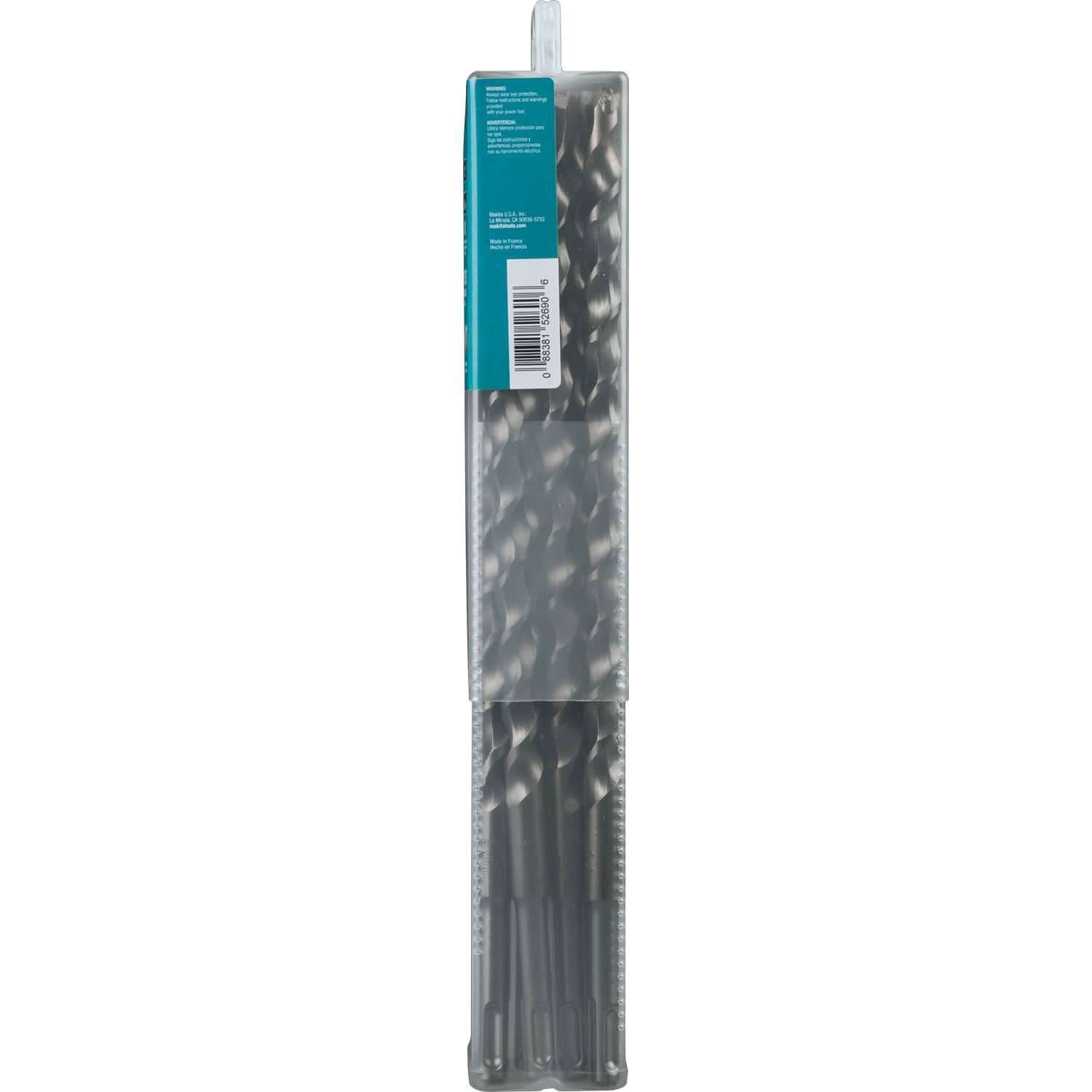Makita B-60947 1/2" x 12" SDS-PLUS Bit, 2-Cutter, 10/pk