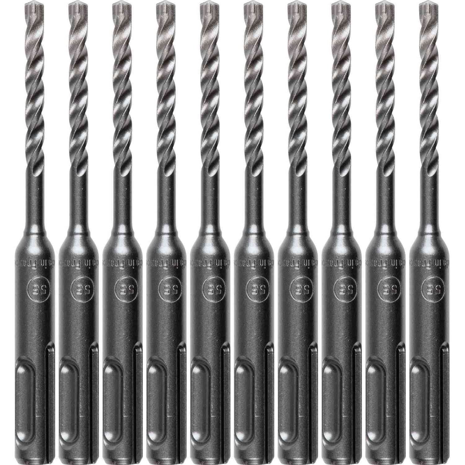 Makita B-61173 3/16" x 4" SDS-PLUS Bit, 3-Cutter, 10/pk