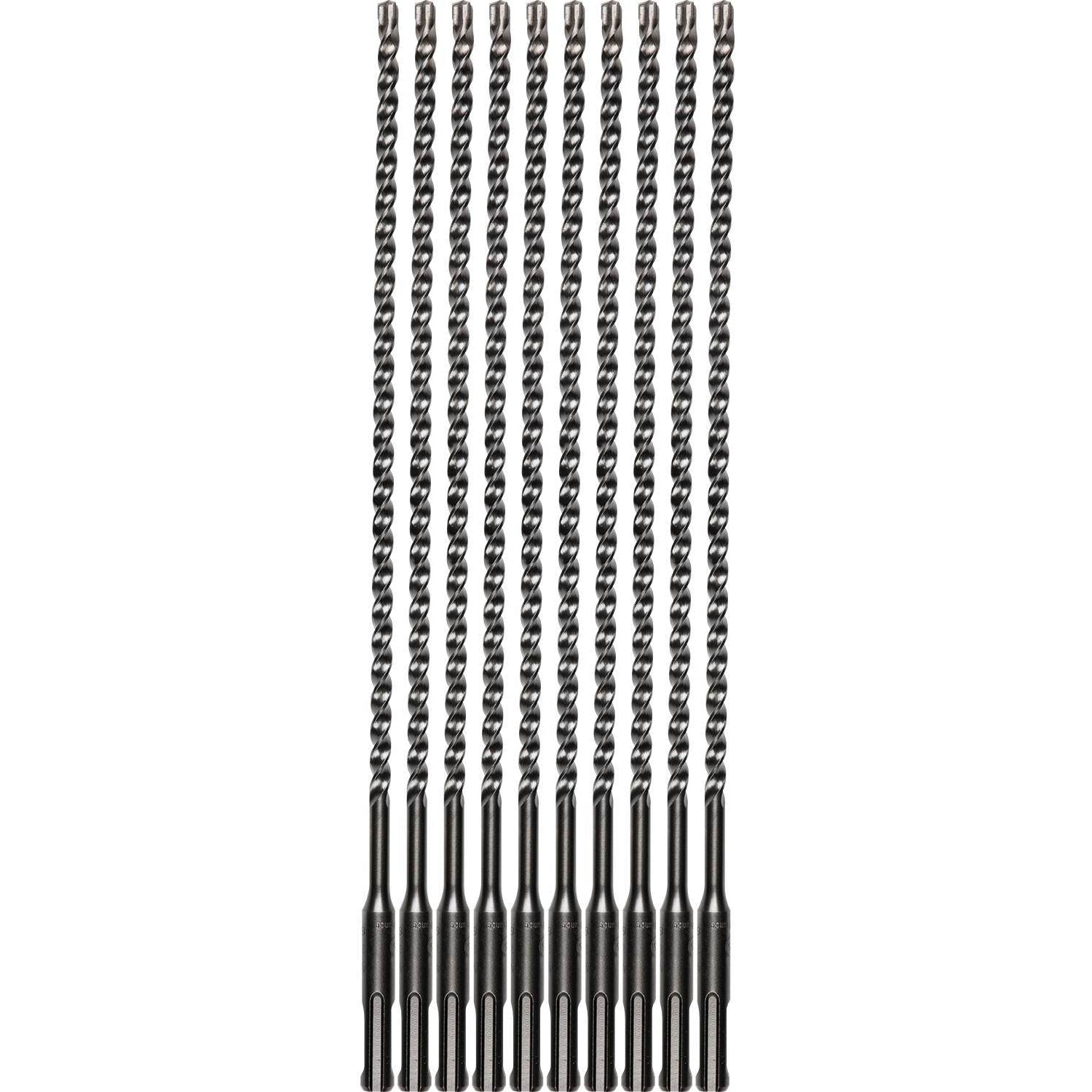 Makita B-61232 1/4" x 12" SDS-PLUS Bit, 3-Cutter, 10/pk