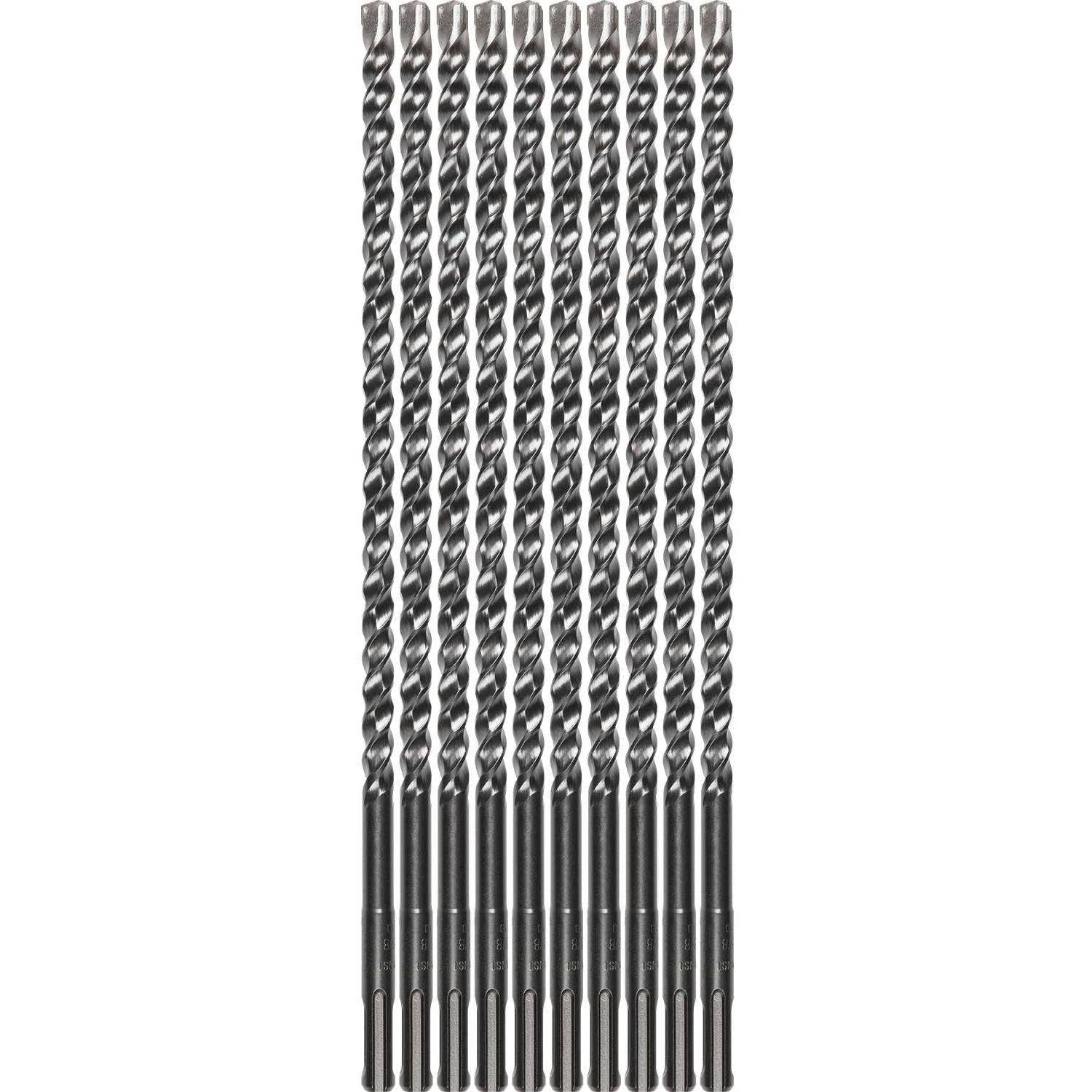 Makita B-61260 3/8" x 12" SDS-PLUS Bit, 3-Cutter, 10/pk