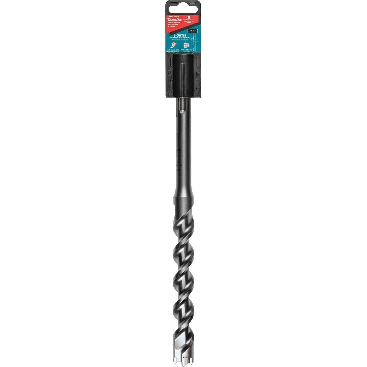 Makita B-61450 1" x 13" SDS-MAX Bit, 6-Cutter