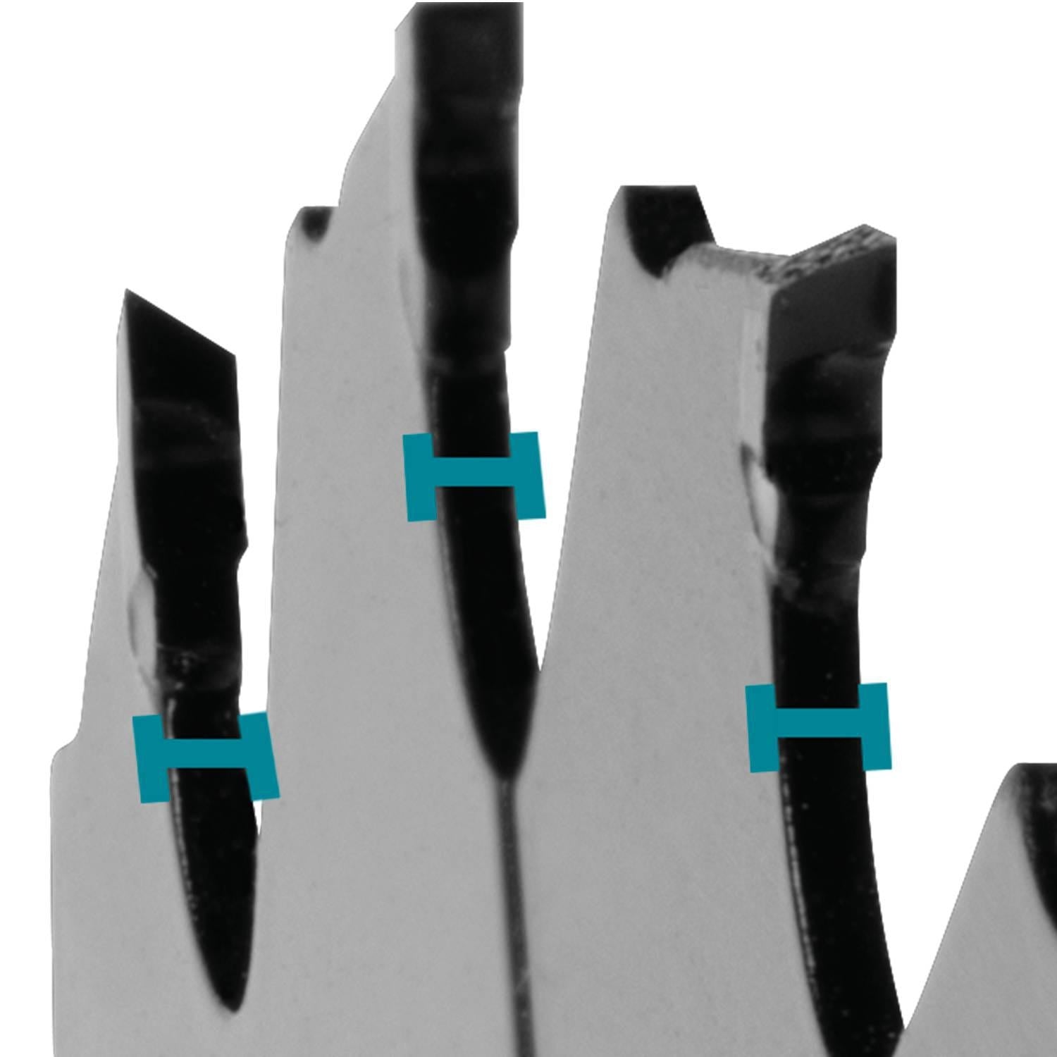 Makita B-61656-10 7-1/4" 24T Carbide-Tipped Max Efficiency Circular Saw Blade, Framing, 10/pk