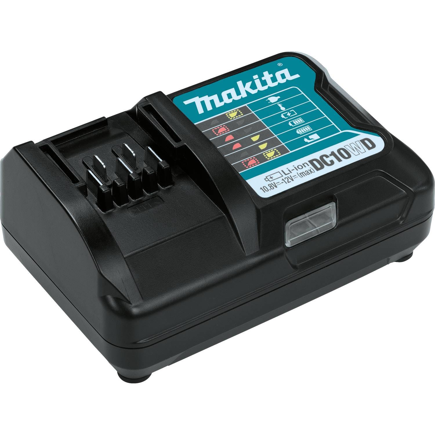 Makita BL1021BDC1 12V max CXT Lithium-Ion Battery and Charger Starter Pack (2.0Ah)