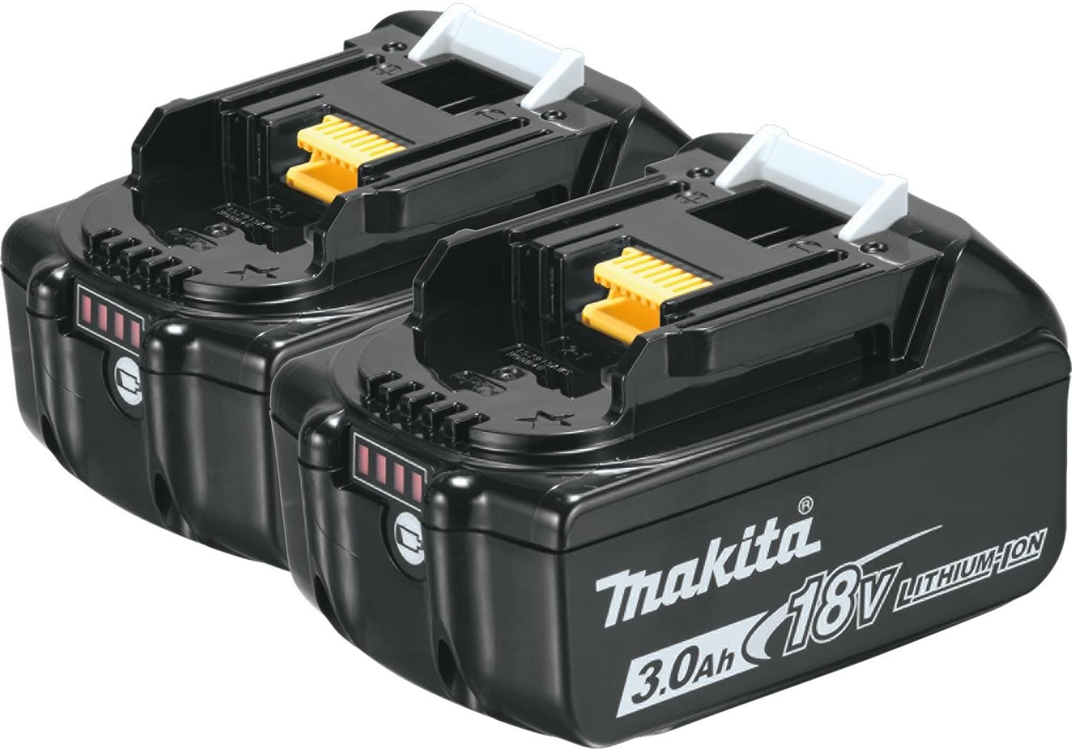 Makita BL1830B-2 18V  3.0Ah Battery 2-Pack (PROMO)