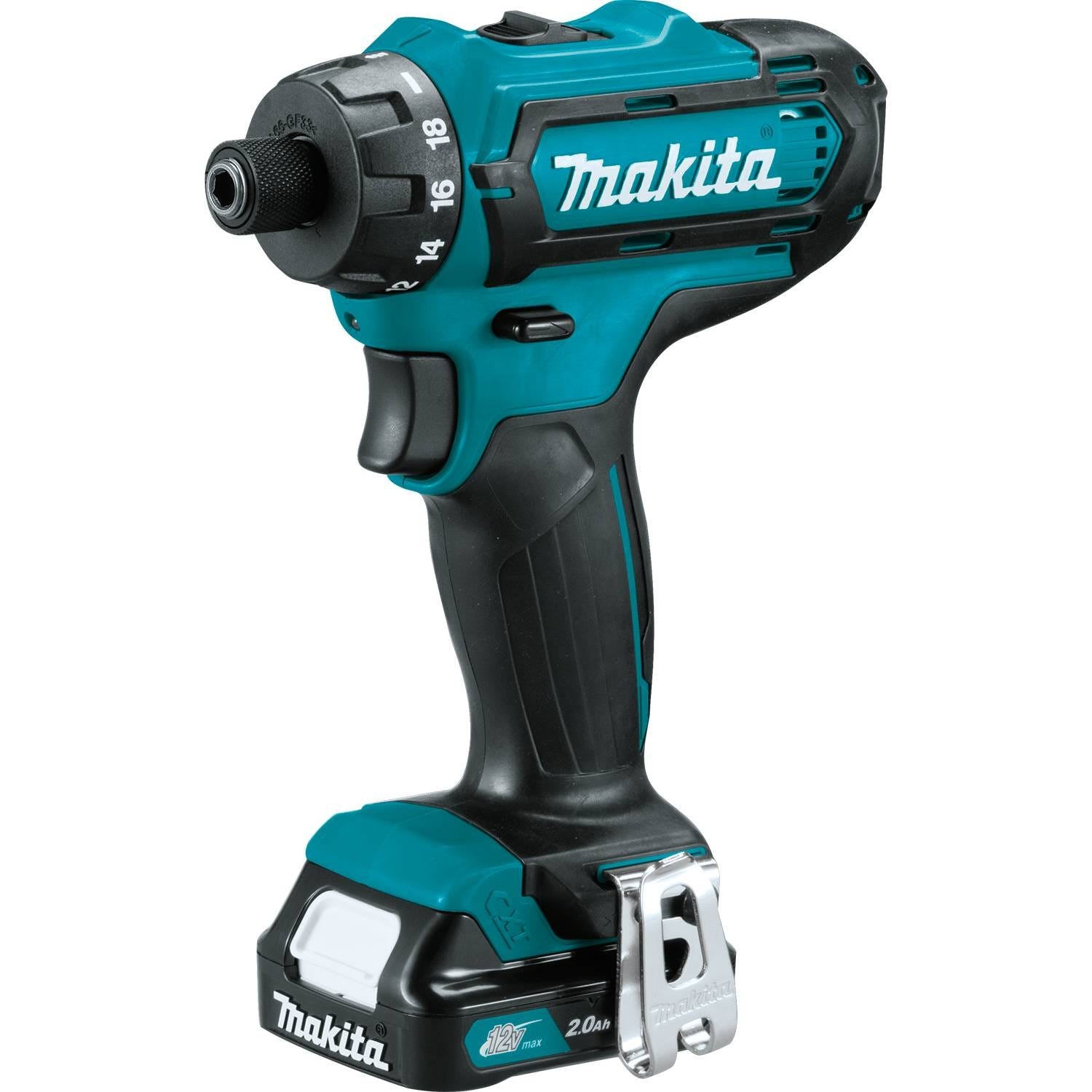 Makita CT230R 12V max CXT Lithium-Ion Cordless 2-Piece Combo Kit, 2.0Ah