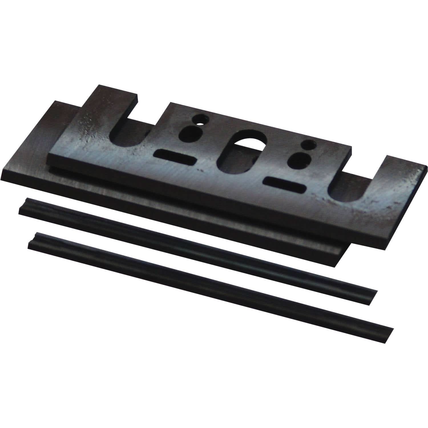 Makita D-17239 3-1/4" Planer Blade Set with Set Plate, Double Edged Tungsten-Carbide