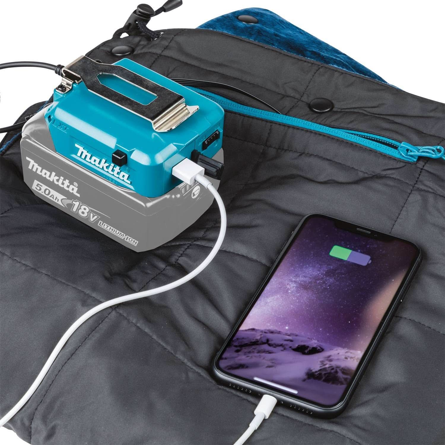 Makita PROMO DCB200A 18V LXT Lithium-Ion Cordless Heated Blanket