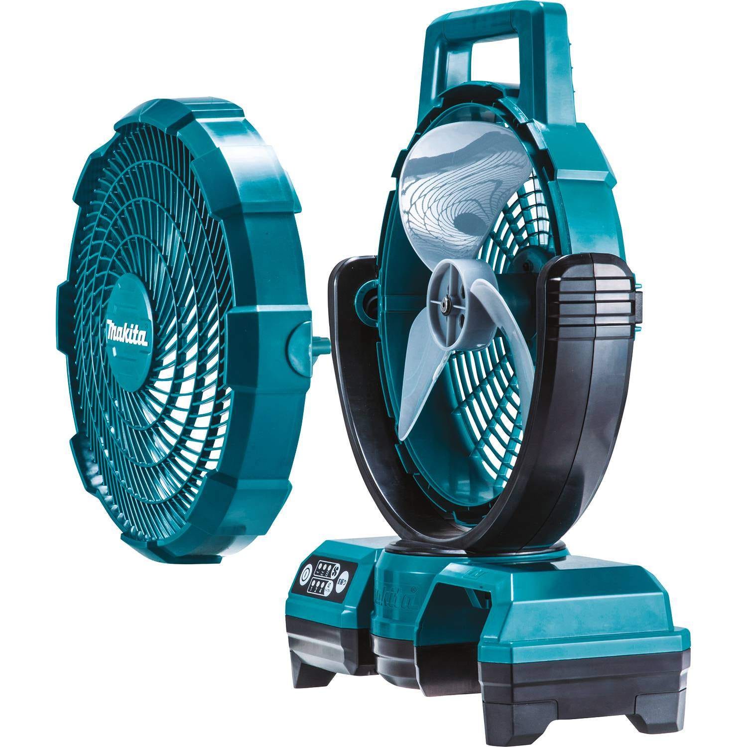 Makita DCF203Z 18V LXT Lithium"‘Ion Cordless/Corded 9"‘1/4" Fan, Tool Only