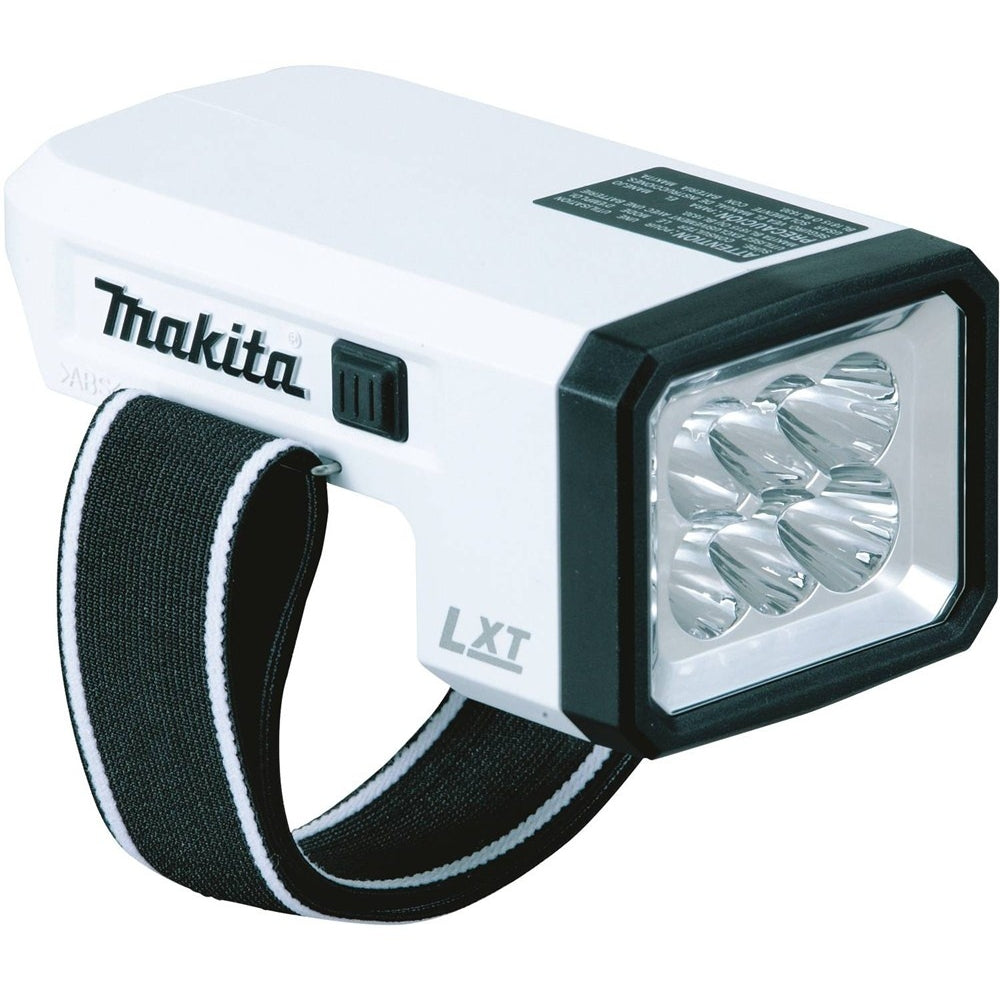 Makita DML186W 18V LXT Lithium-Ion Compact Cordless LED Flashlight, Flashlight Only