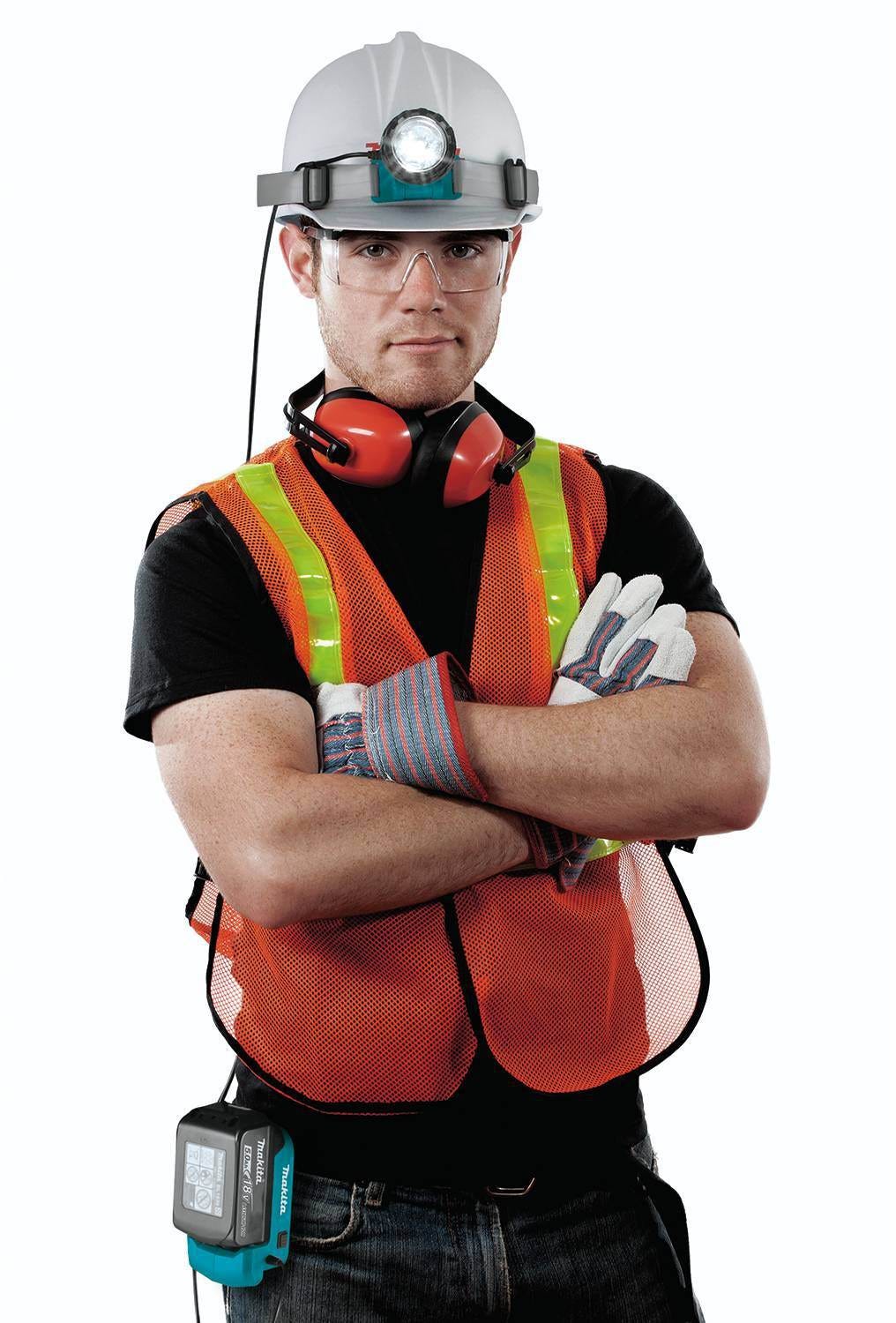 Makita DML800 18V LXT Lithium-Ion Cordless LED Headlamp, Headlamp Only