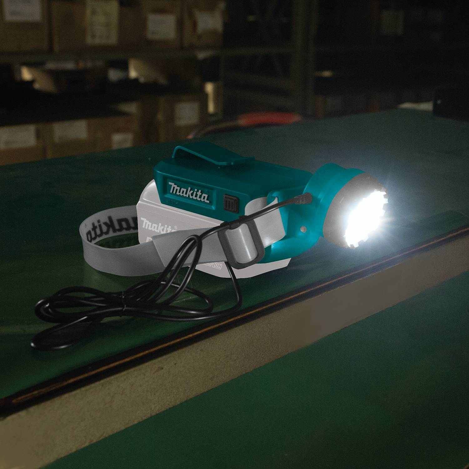 Makita DML800 18V LXT Lithium-Ion Cordless LED Headlamp, Headlamp Only