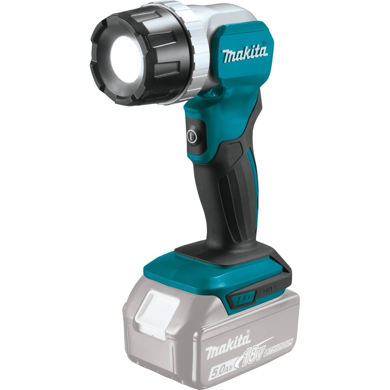 Makita DML808 18V LXT Lithium-Ion Cordless Adjustable Beam LED Flashlight, Flashlight Only