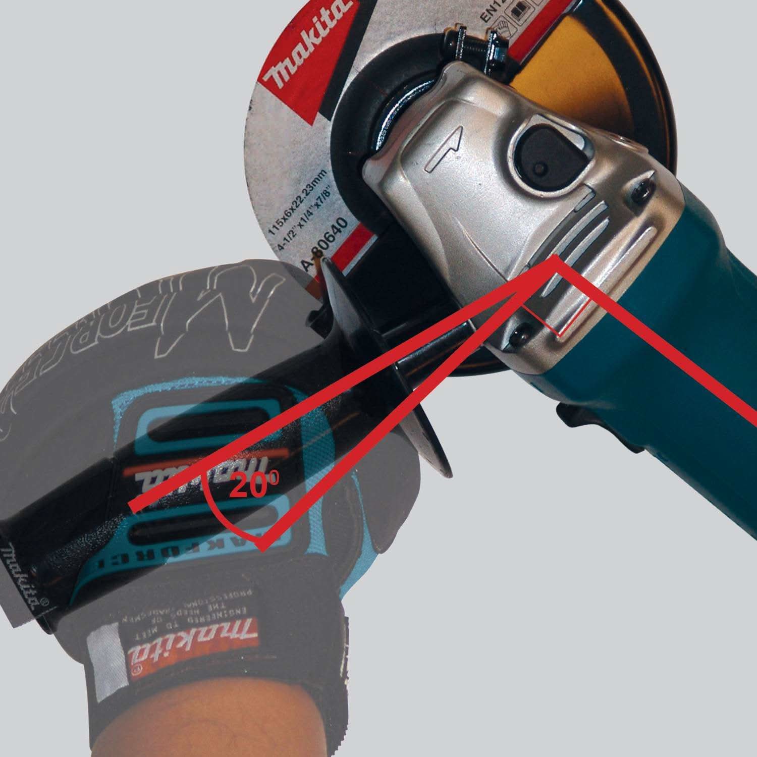 Makita GA4530 4-1/2" Angle Grinder
