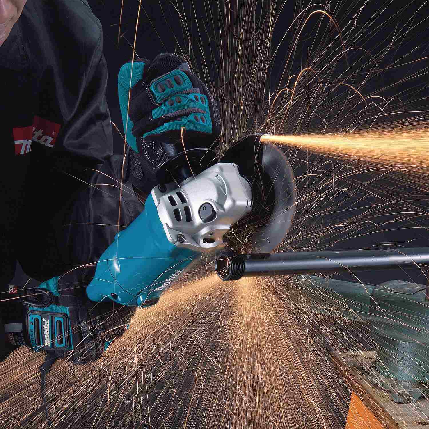Makita GA5020 5" SJS Angle Grinder, with AC/DC Switch